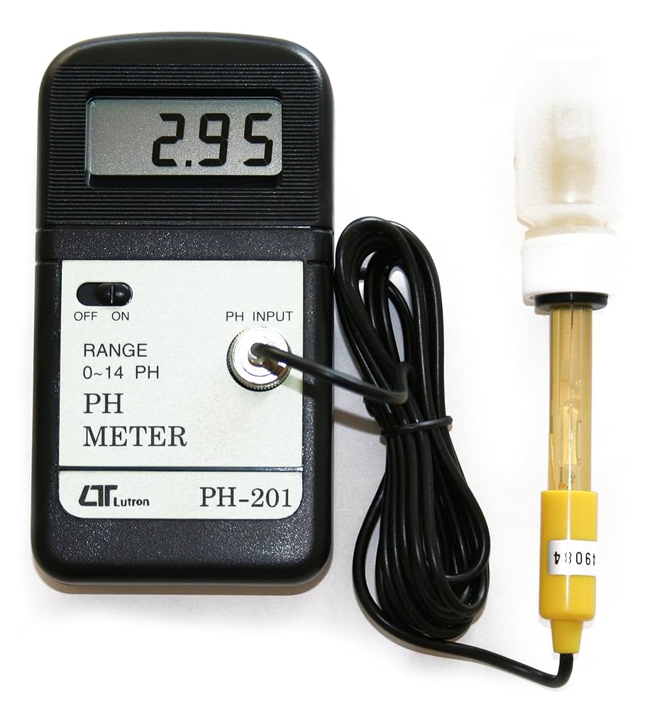 デジタルpHメーター PH-201　マザーツール PH-201 デジタルPHメータ 1個 マザーツール 【通販モノタロウ】